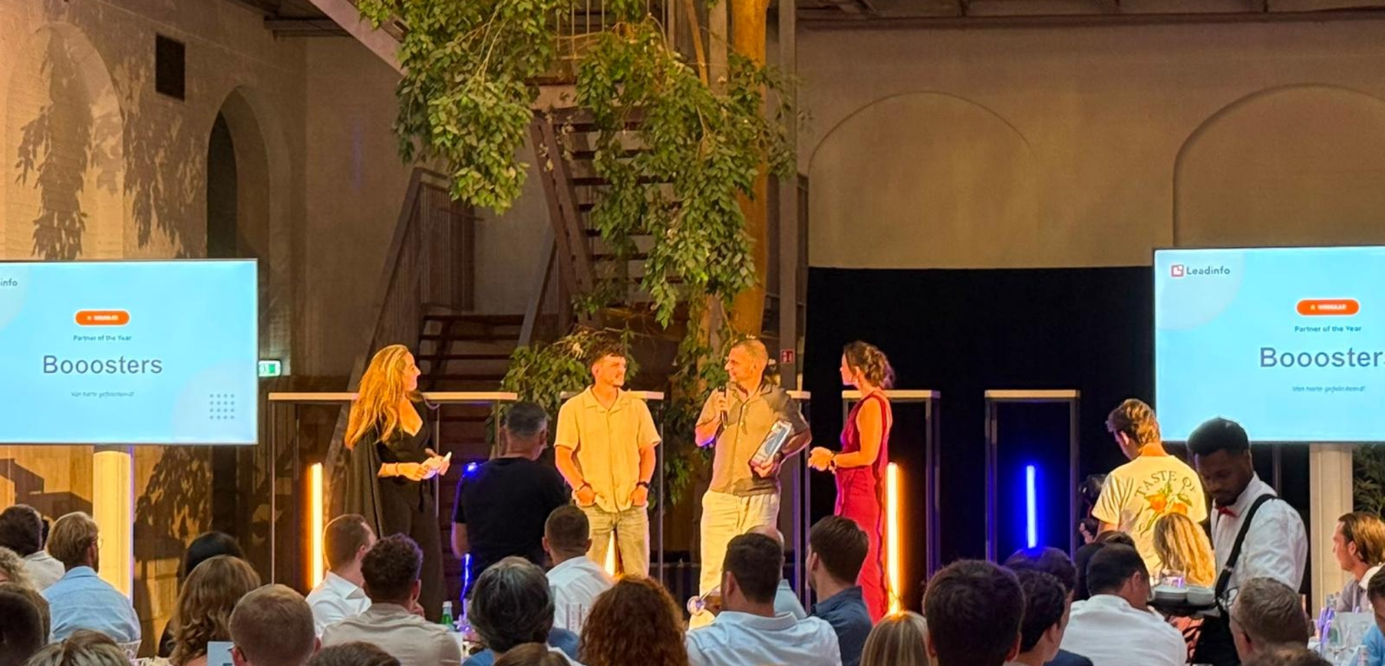 Booosters wint Agency of the Year 2026 bij Leadinfo!